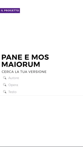 Game screenshot Pane e Mos Maiorum apk