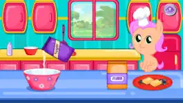 Game screenshot My birthday pony little cake apk