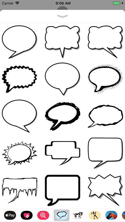 Speech Bubble Stickers - My Sticker Face