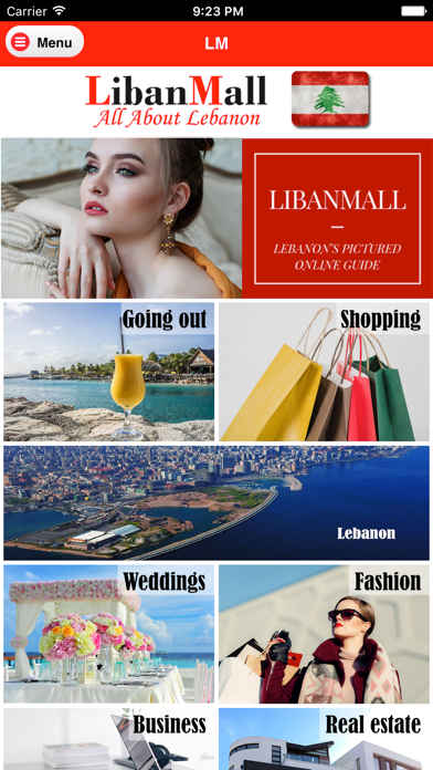 Screenshot #1 pour LibanMall All about Lebanon
