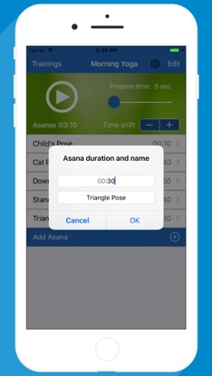 Yoga Timer for interval yoga trainings screenshot 4