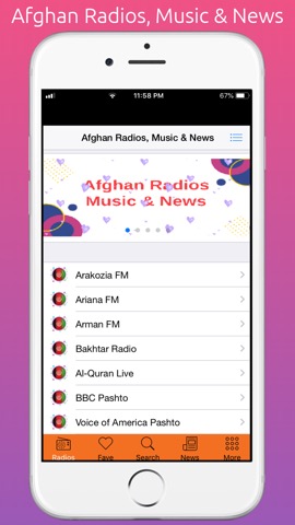 Afghani Radios, Music & Newsのおすすめ画像1