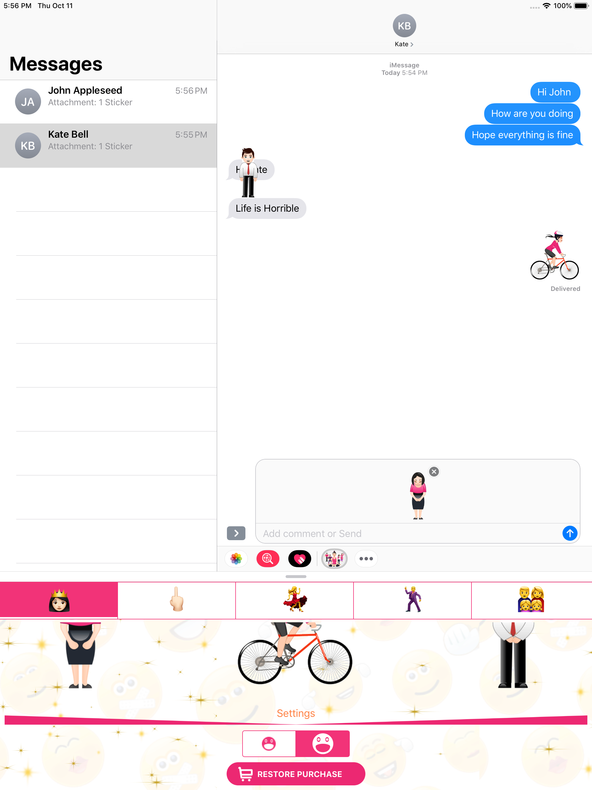 People Moji -Funny Expressions screenshot 6