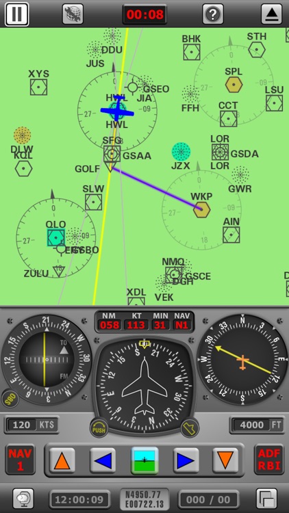 Radio Navigation Simulator IFR