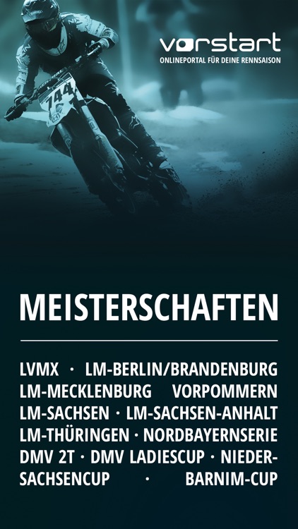 vorstart - Motocross APP