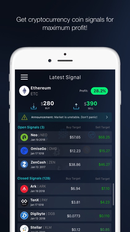 Cryptosignal
