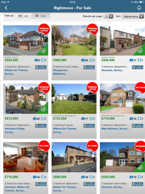 Screenshot #6 pour Arthur Samuel Estate Agents