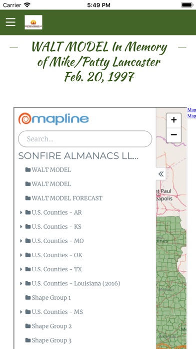 WALT Tornado Forecast Model screenshot 3