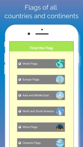 Flags Quiz, Find All Countries screenshot