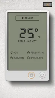 digital temperature&hygrometer iphone screenshot 2