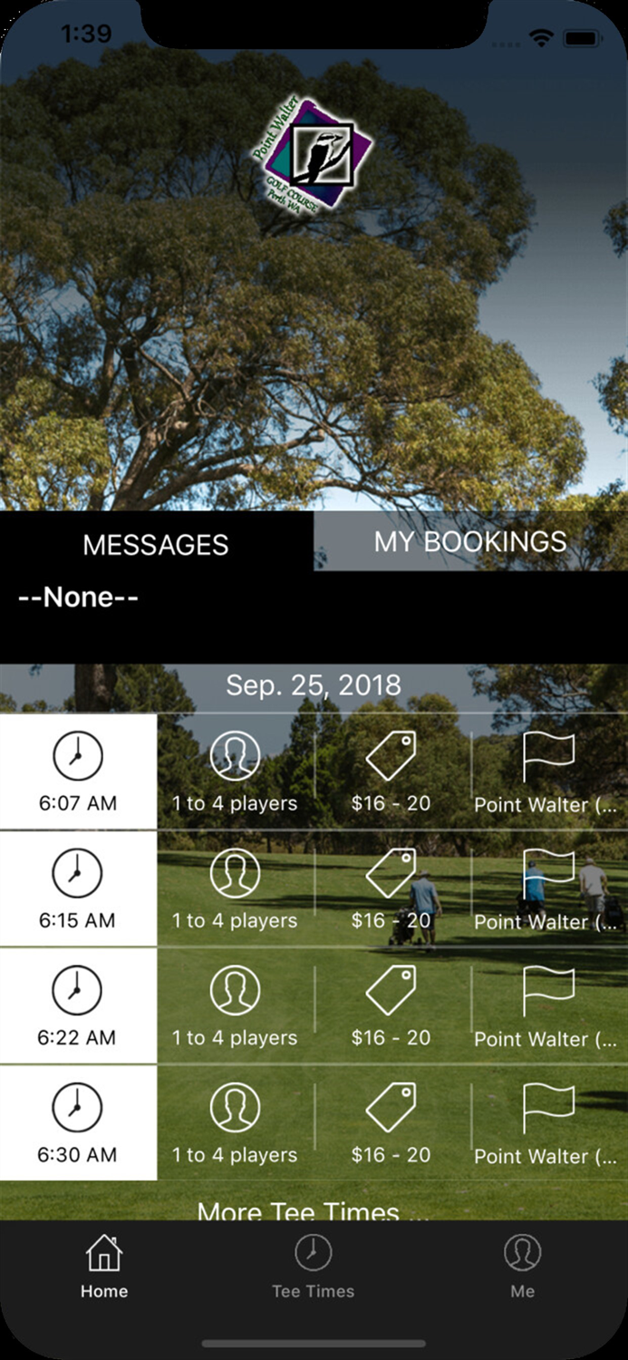 Point Walter Golf Tee Times