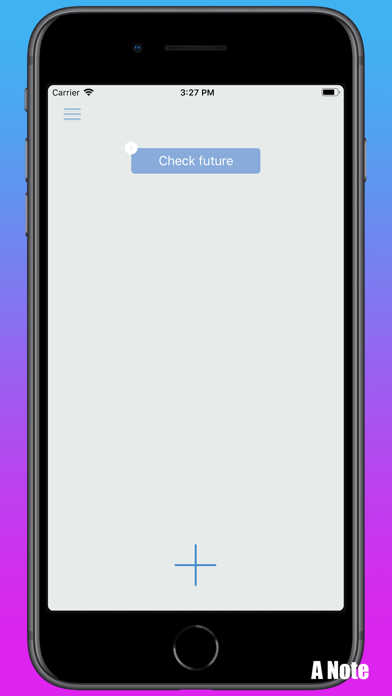 A Note app screenshot