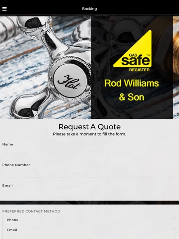 Rod Williams And Son Plumbing And Heating screenshot 3