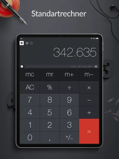 Screenshot von Taschenrechner Pro: Rechner auf dem iPhone 1