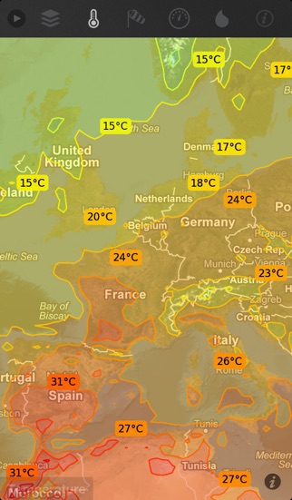 Screenshot #2 pour WeatherMap+