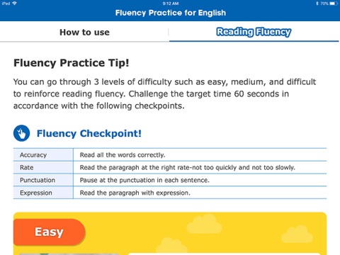 Fluency Practice for English screenshot 3