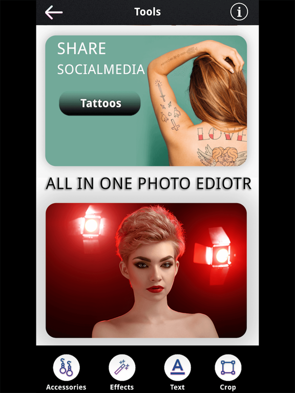 Girl Photo Editor - Makeup iPad screenshot 7 - Photo & Video app