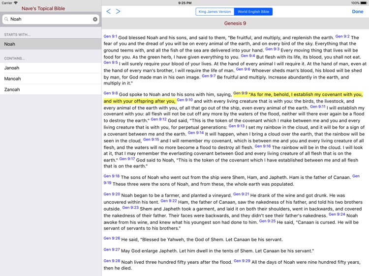 Nave's Topical Bible for iPad