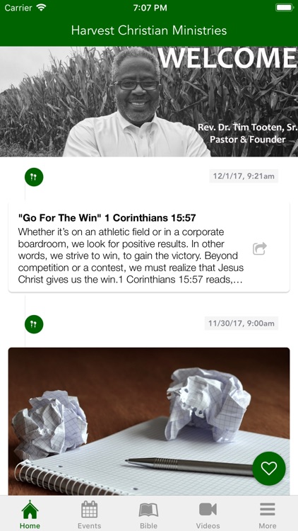 Harvest Christian Ministries