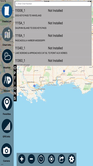 Mississippi Marine Charts RNC screenshot 2