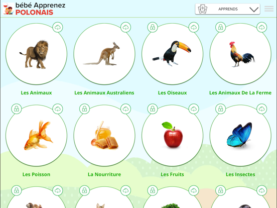 Screenshot #5 pour Bébé Learn - POLONAIS