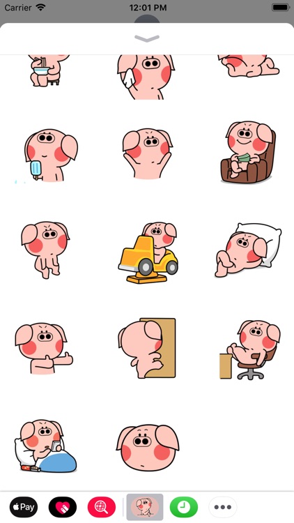Pigs Animated Stickers