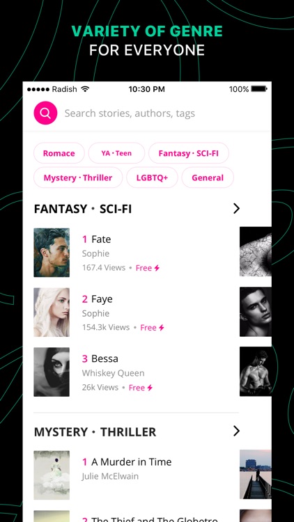 Radish — Fiction Serials