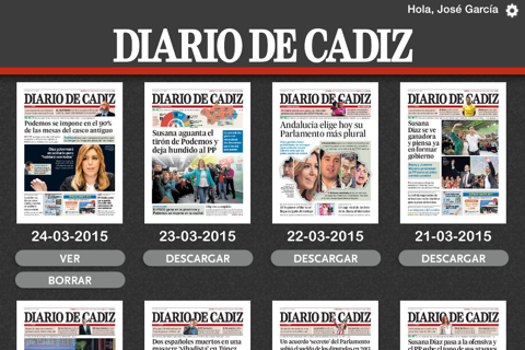 Diario de Cádiz screenshot 2