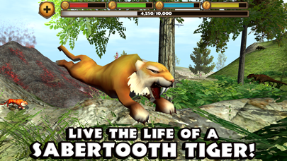 Sabertooth Tiger Simulator Screenshot
