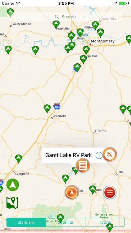 Alabama State Campgrounds & RV’s