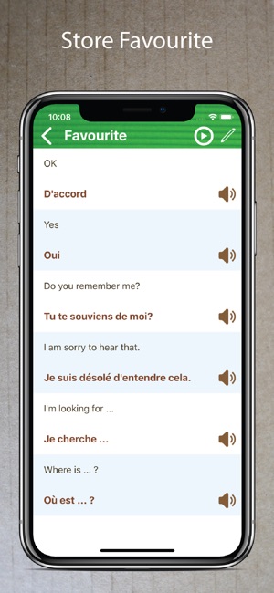 Learn French Phrasebook Pro +(圖4)-速報App