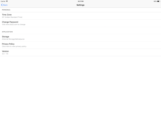 Taalim al-Quran iPad screenshot