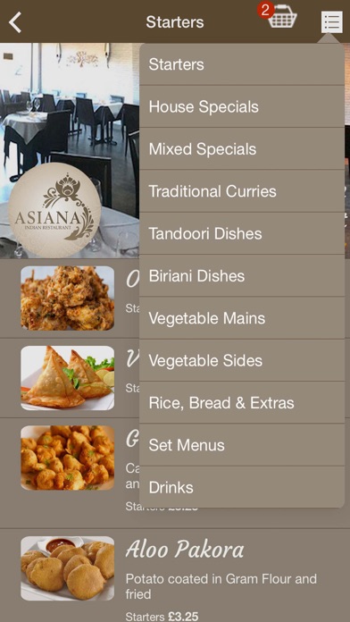 Asiana Indian Restaurant screenshot 4