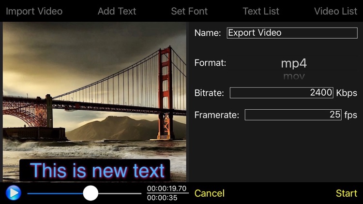 Video Subtitle Edit Pro - Video Text Editor screenshot-4