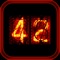 A beautiful Nixie style clock for your iPad