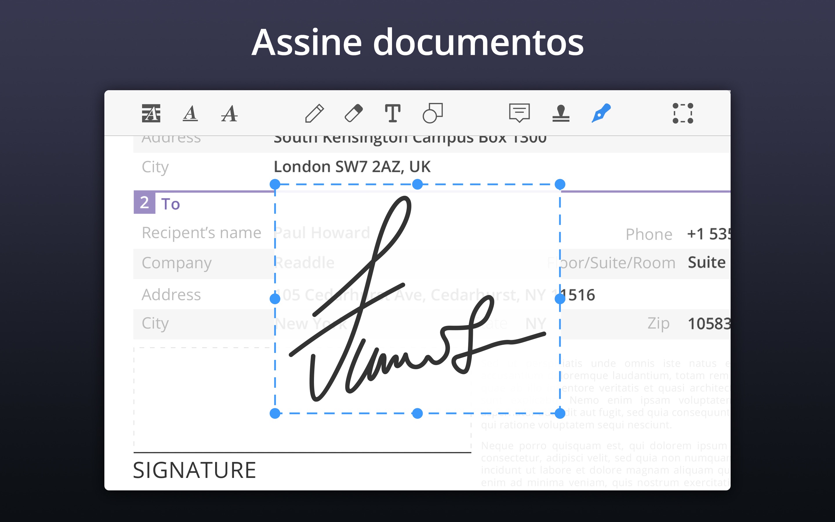 Screenshot do app PDF Expert - Edite PDFs