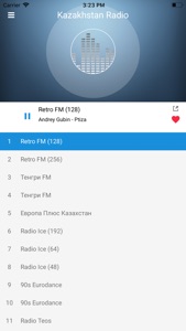 Kazakhstan Radio: Kazakh FM screenshot #2 for iPhone