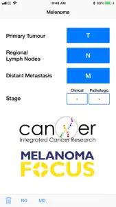 Melanoma TNM8 screenshot #2 for iPhone