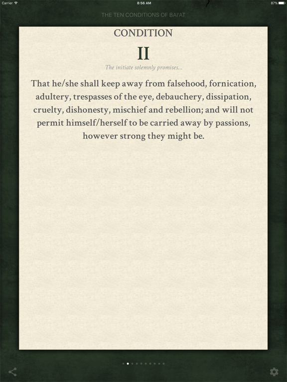 Screenshot #5 pour The Ten Conditions of Bai'at