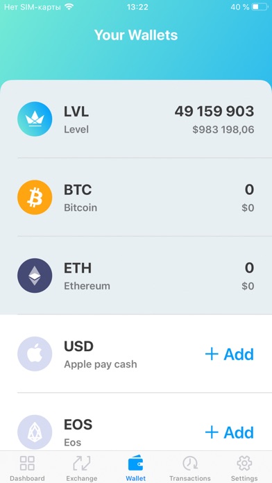 LevelApp - Crypto Wallet screenshot 3