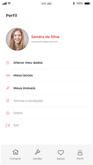 Screenshot #1 pour Meu Leilão Vip