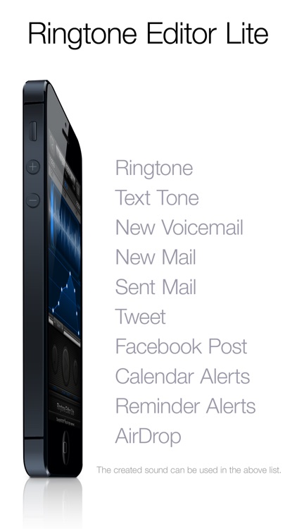 Ringtone Editor Lite screenshot-4