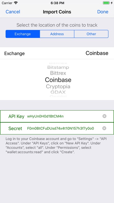 Coinstream - Crypto Portfolio screenshot 2