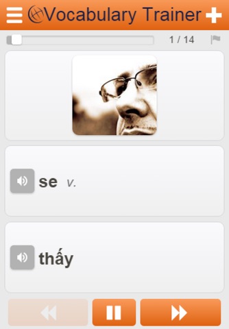 Learn Vietnamese Words screenshot 2