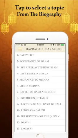 Game screenshot Hazrat Abu Bakar Siddique R.A Biography Quiz Quote mod apk