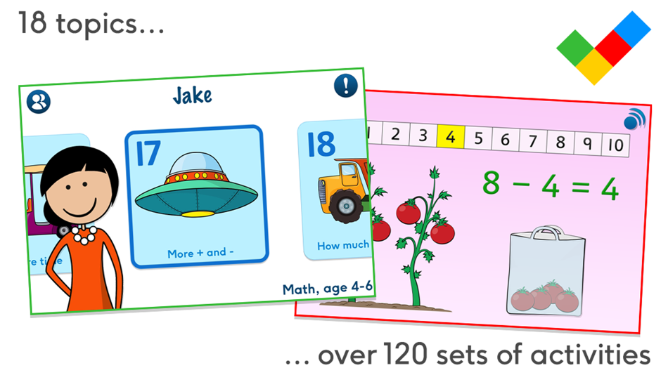 Math, age 4-6 - 3.7 - (iOS)