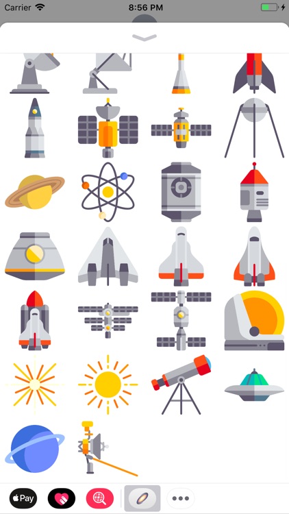 Space Stickers - iMessage
