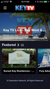 Key TV - The Florida Keys screenshot #1 for iPhone