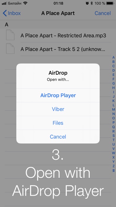 AirDrop Player screenshot 3