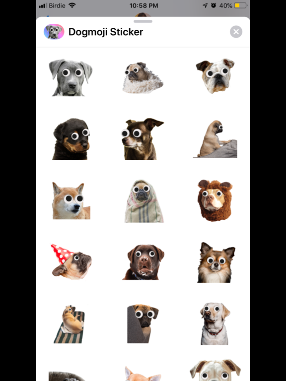 Dogmoji Sticker